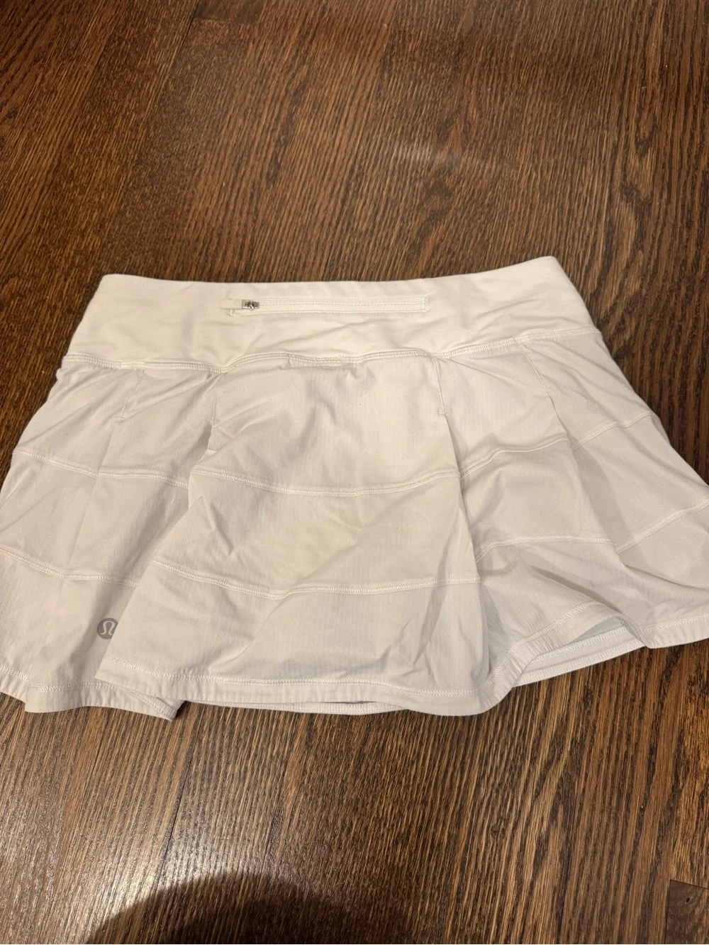 lululemon athletica Cream/White Athletic Skirt